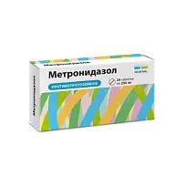 Купить: Метронидазол Реневал 250 мг 24 шт таблетки