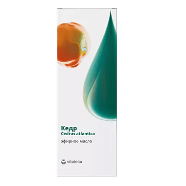 Купить Vitateka Кедр 10 мл масло эфирное