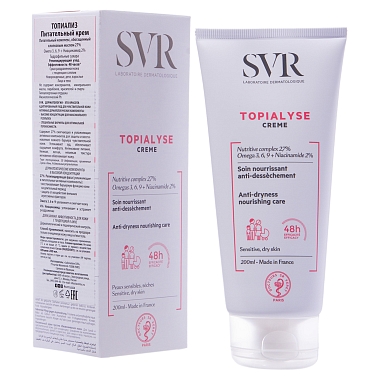 Купить SVR Topialyse 200 мл крем для тела питательный