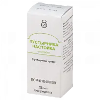 Купить: Пустырник настойка фл 25мл (Ивановская фф)