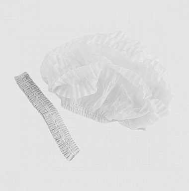 Купить Шапочка Шарлотта медицинская одноразовая белая 1 шт