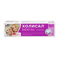 Купить: Холисал Dental 15 г гель стоматологический для ухода за полостью рта