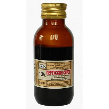 Купить Пертуссин 100 мл сироп