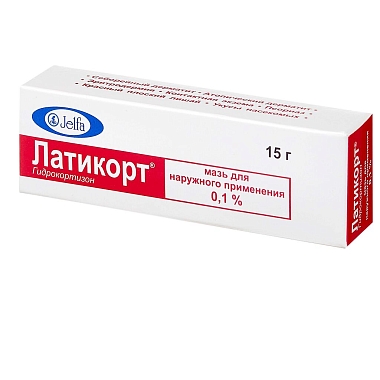 Купить Латикорт 0,1% 15 г мазь для наружного применения