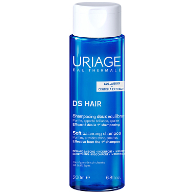 Купить Uriage DS Hair 200 мл шампунь балансирующий мягкий