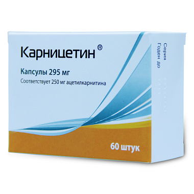 Купить Карницетин 295 мг 60 шт капсулы