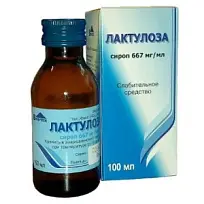 Купить: Лактулоза 667 мг/мл 100 мл сироп