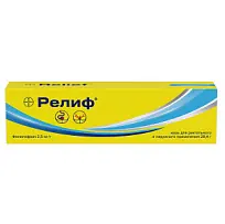 Купить: Релиф 28,4 г мазь для наружного и ректального применения