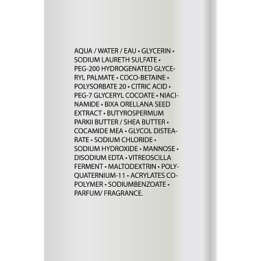 Купить La Roche-Posay Effaclar H Iso-Biome 390 мл крем-гель успокаивающий очищающий  для лица против прыщей от сухости и забитых пор с маслом ши ниацинамидом