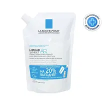 Купить: La Roche-Posay Lipikar Syndet AP+ 400 мл крем-гель липидовосстанавливающий очищающий  для лица и тела у взрослых детей и новорожденных младенцев рефил (сменный блок)