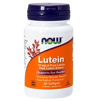 Купить: Now Foods Лютеин Эстерс 60 шт капсулы