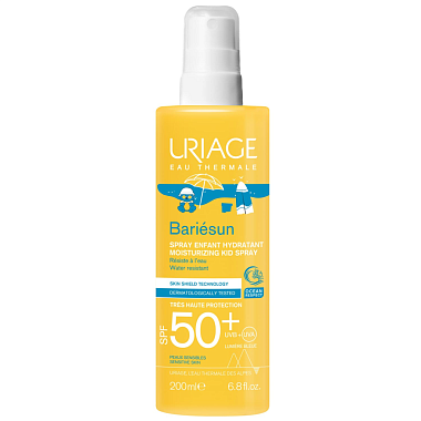 Купить Uriage Bariesun SPF 50+ 200 мл спрей солнцезащитный детский увлажняющий 4+