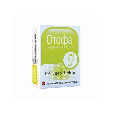Купить Отофа 10 мл капли ушные пипетка-капельница
