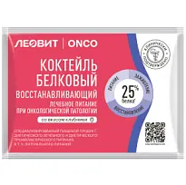 Купить: Леовит 20 г коктейль белковый восстанавливающий клубника
