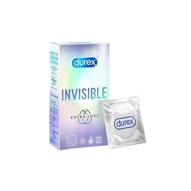 Купить Durex Invisible презервативы ультра тонкие 6 шт.