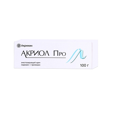 Купить Акриол Про 2,5% + 2,5% 100 г крем для местного и наружного применения