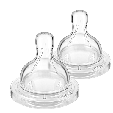 Купить Philips Avent Anti-colic соска силиконовая быстрый поток 6+ Артикул SCY764/02 №2