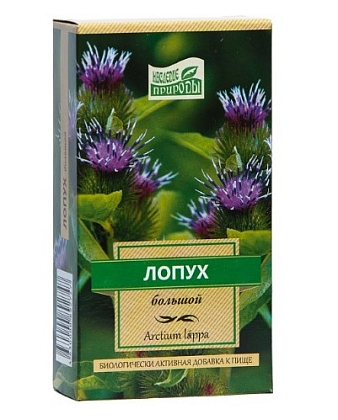 Купить Лопух корень 50 г пачка