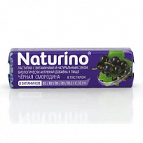 Купить: Naturino 8 шт пастилки с витаминами и натуральным соком черная смородина