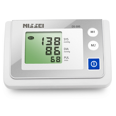 Купить Nissei DS-500 тонометр автоматический с адаптером и манжетой 22-32 см