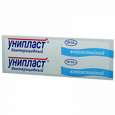 Купить Унипласт пластырь 1,9 см х 7,2 см бактерицидный амортизирующий