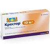 Купить Крестор 10 мг 28 шт таблетки покрытые пленочной оболочкой