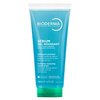 Купить: Bioderma Sebium 200 мл гель-мусс очищающий
