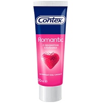 Купить: Contex Romantic 30 мл гель-смазка лубрикант клубника