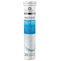 Купить: Mirrolla Магний B6 + В9 20 шт таблетки шипучие