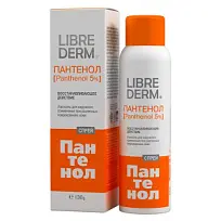 Купить: Librederm Пантенол 130 г аэрозоль-спрей для наружного применения восстанавливающее действие