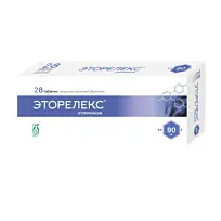 Купить: Эторелекс таб ппо 90мг №28