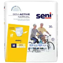 Купить: Seni Active Normal подгузники-трусы 30 шт размер M 