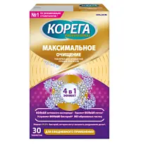 Купить: Корега Professional 30 шт таблетки для очищения зубных протезов максимальное очищение
