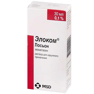 Купить Элоком 0,1% 30 мл лосьон