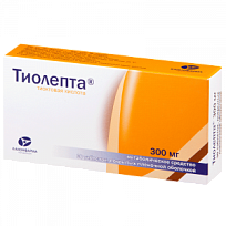 Купить: Тиолепта 300 мг 30 шт таблетки покрытые оболочкой