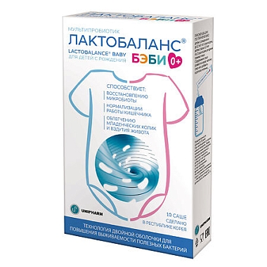 Купить Лактобаланс Бэби 10 шт порошок мультипробиотик саше 0+