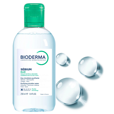 Купить Bioderma Sebium H2O 250 мл мицеллярная вода