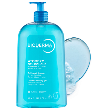 Купить Bioderma Atoderm Ultra-Gentle 1 л гель для душа ультра-нежный