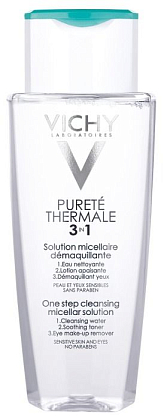 Купить Vichy Purete Thermale лосьон мицел 200мл 3в1