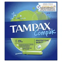 Купить: Tampax Compak Super 8 шт тампоны с аппликатором