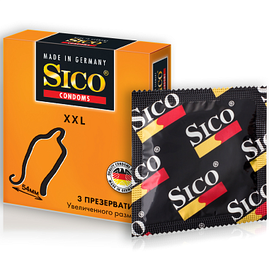 Купить Sico XXL 3 шт презервативы увеличенного размера