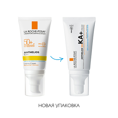 Купить La Roche-Posay Anthelios 100 KA+   50 мл крем солнцезащитный  для максимальной защиты кожи лица наиболее чувствительной к UV-излучению SPF 50+ PPD 35