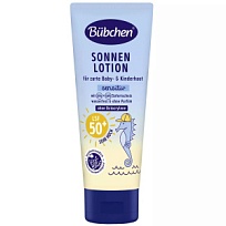 Купить: Bubchen 100 мл молочко солнцезащитное для чувствительной кожи SPF50+