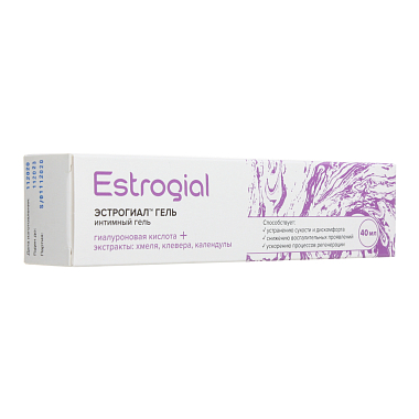 Купить Эстрогиал гель 40 мл гель для интимной гигиены увлажняющий туба