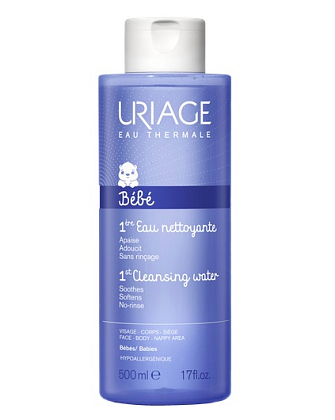 Купить Uriage Bebe 500 мл первая вода очищающая