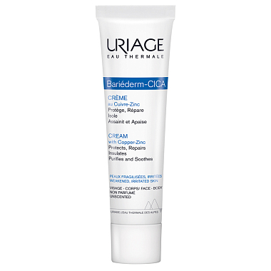 Купить Uriage Bariederm-CICA 40 мл крем с Cu-Zn восстанавливающий