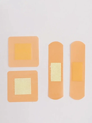 Купить Fit 20 шт пластырь стерильный медицинский бактерицидный с антисептиком на полимерной основе телесный