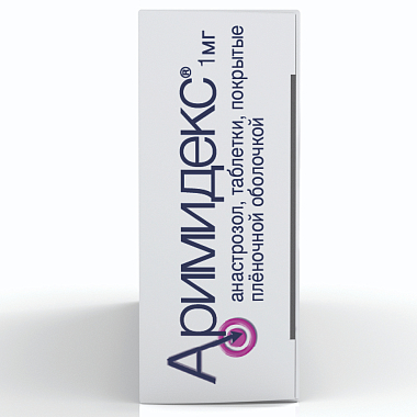 Купить Аримидекс 1 мг 28 шт таблетки покрытые пленочной оболочкой