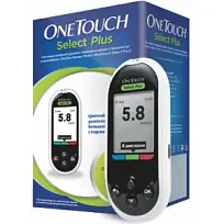 Купить: OneTouch Select Plus глюкометр система контроля уровня глюкозы в крови портативная
