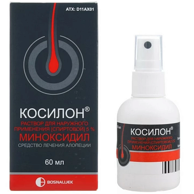 Купить Косилон 5 % 60 мл раствор для наружного применения